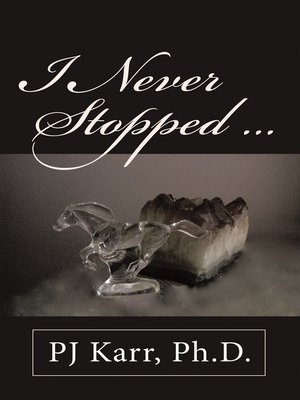 cover image of I Never Stopped . . .